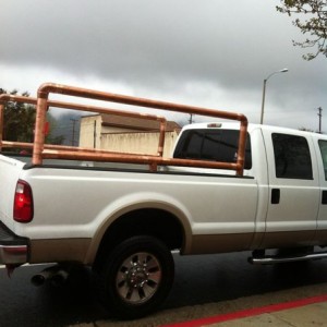 Surprised some tweaker has not stolen that copper for money but on another 