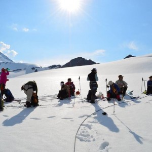 Sir Sanford glacier