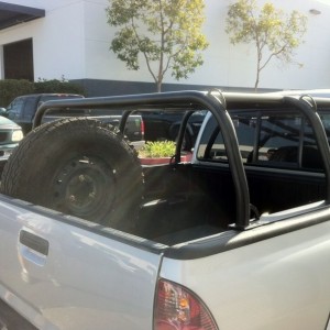 Thanks Jay. Bed rack for roof top tent, spare and hi-lift mounted