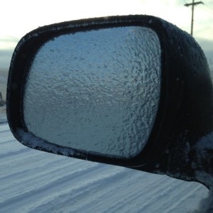 Could really use a heated mirror option from Toyota.