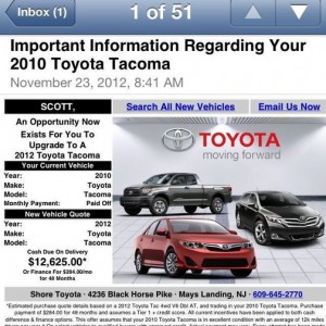 These thing are great. They don't want my truck.