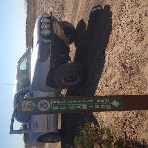 1 mile from the border