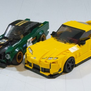 Lego GR Supra With Mustang