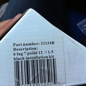 lug nuts