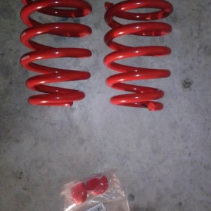 1.75" XII Performance drop coils and bump stops