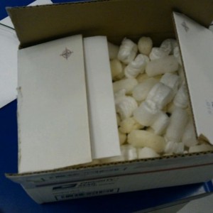 On its way!
