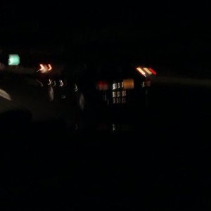 Derp..... Doing 70 on highway with no lights in a black car. She's pro
