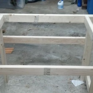 55 gallon drum grill stand 90% complete