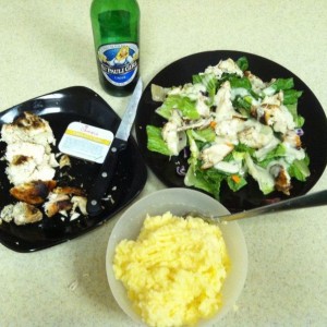 Chicken tonight. Not bad