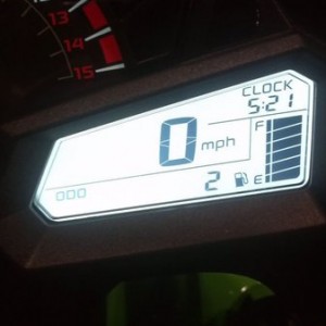 Had 0 but went to get gas before I remembered the picture.