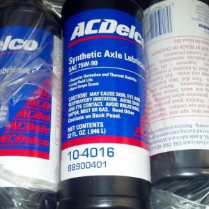 Chevy differential fluid now with grape scent :facepalm: