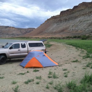 camping on the Green