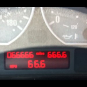 BMW Devil Odometer