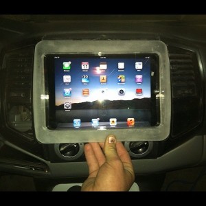 iPad in dash reg cab