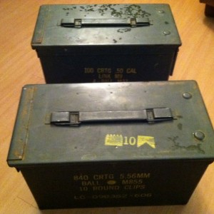 Ammo cans!