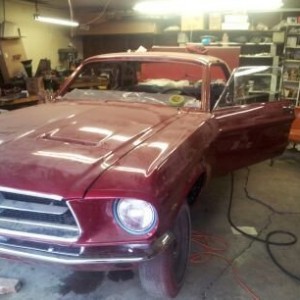 And his other project for my mom