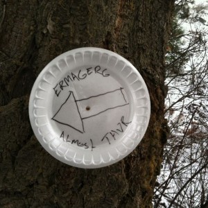 Found this nailed to a tree today