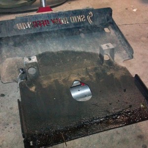 Front two skids off and I have a mess