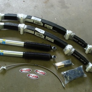 AllPro complete rear suspension kit - 3" (standard)