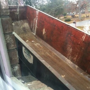 A redneck water slide! Haha