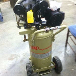 Dads Christmas present from me and the 2 brothers. 20gal tank 135psi.