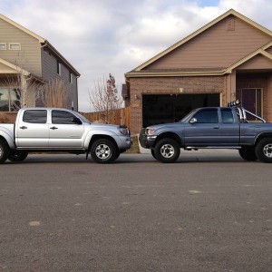 2011 Tacoma 6 speed & 1997 Tacoma 5 speed