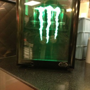 Bro cooler @ Carl's Jr