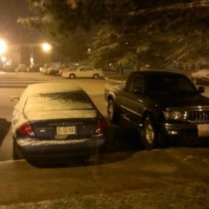 Parked under a tree FTW!