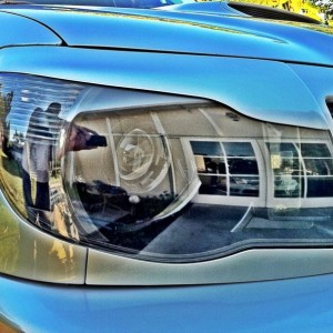 Waxed headlights for a potential buyer later today :spy: