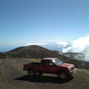 Just chillin on top of the mountain CB:715-218-7005