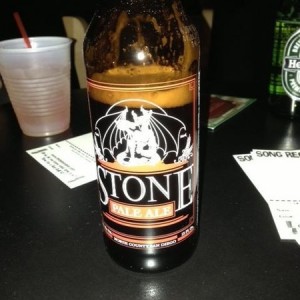 Drinking a Stone on Mill. ASU!