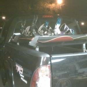 Snowboard Rack