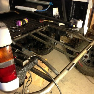 rear bumper work
