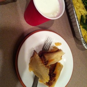 Tamales and a cup of milk