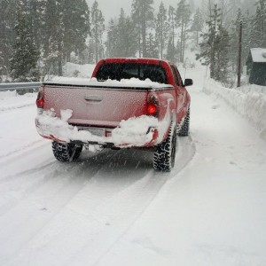 Playin in the snow
