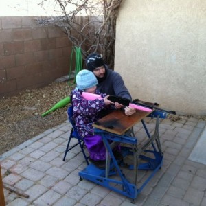Merry Christmas, Tacoma World! Hard to see but Emily is wearing her Rapunze
