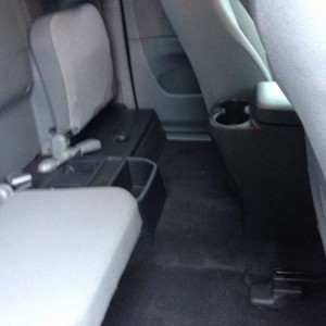 Access Cab Back Seat