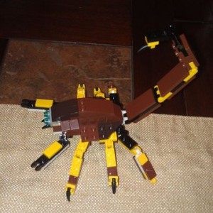 Lego scorpion.