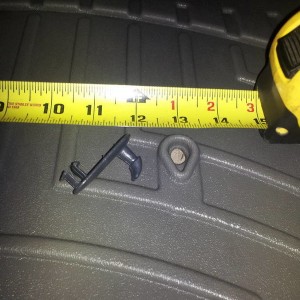 WeatherTech Retention Passenger right