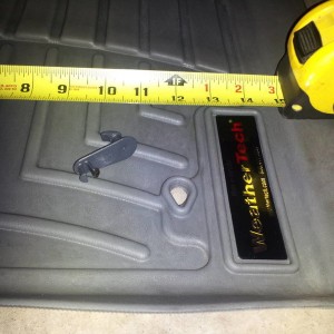 WeatherTech Retention Passenger right