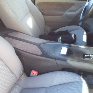 Center console single cab
