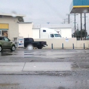 Seen this rear end of a taco at the valero on valley and cherry, has the af