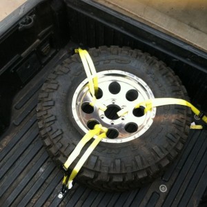 Spare tire carrier on a budget!