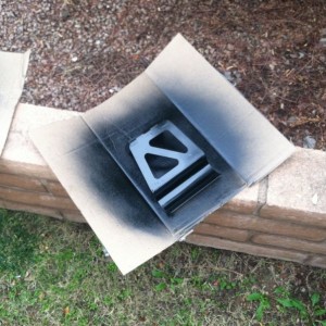 Painted king resi brackets