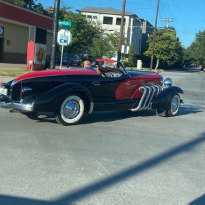 Not everyday you see a 1933 Duesenberg SJ Boattail on the street