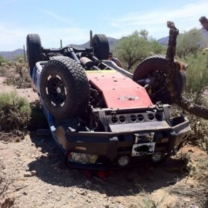 rolled over