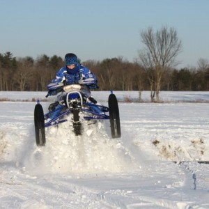 Snap of me playing in the snow