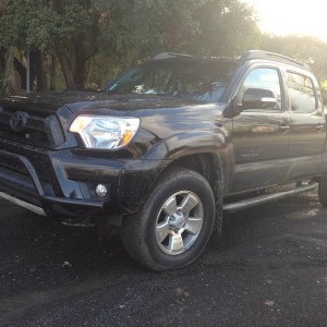 added the avid bar skid plate roof rack and steps