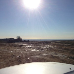 I'm about 30 miles inland up @ the dump. Don't get many days in S