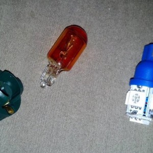 two bulbs out of socket